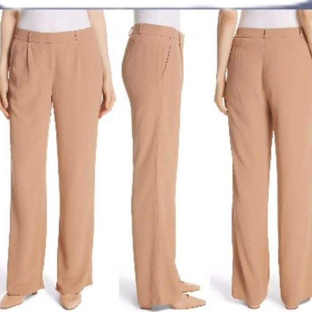 NWT Eileen Fisher Tencel Viscose Crepe Amber Trouser